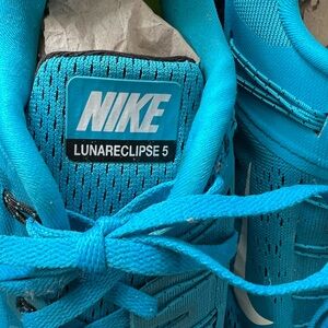 🏃NEVER WORN NIKE LUNARECLIPSE 5 MENS RUNNING SHOE SNEAKERS TURQUOISE S…